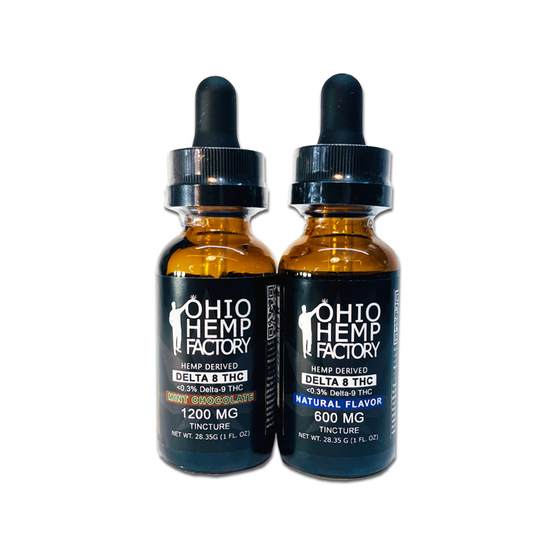 Delta 8 THC Tinctures Archives – Ohio Hemp Factory